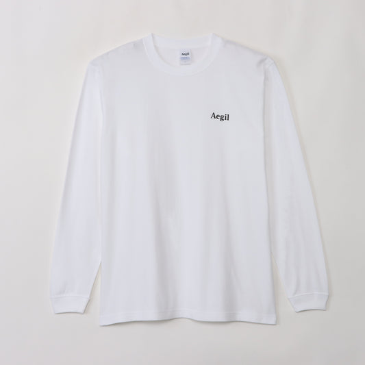 コットン長袖Tシャツ