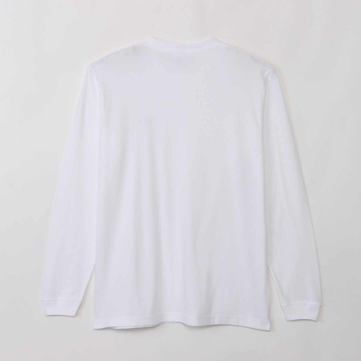 コットン長袖Tシャツ