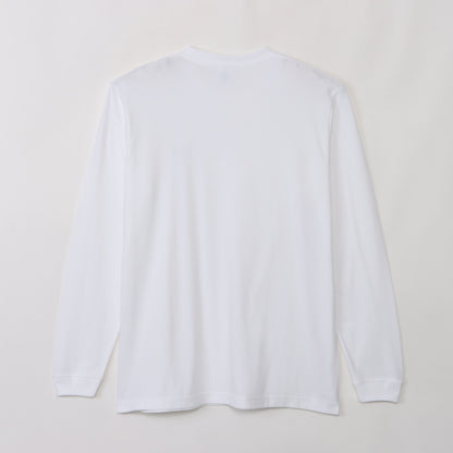 コットン長袖Tシャツ