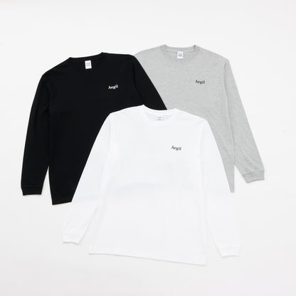 コットン長袖Tシャツ